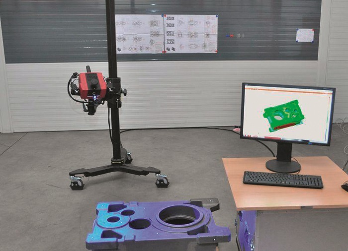 Nový 3D skener ve Slévárně Kuřim