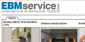 EBMservice.com česko-slovenské internetové průmyslové tržiště