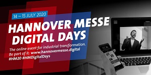 Premiéra HANNOVER MESSE Digital Days ve dnech 14. a 15. července 2020