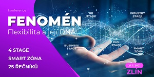 Zlín bude hostit 3. ročník konference Fenomén, tentokrát s názvem Flexibilita a její DNA