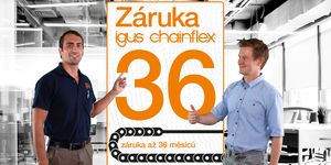 Záruka kabelů chainflex® potvrzena uznávanou americkou laboratoří