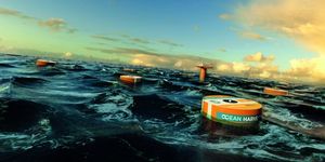 Firma Ocean Harvesting testuje nový typ získávání obnovitelné energie, využití energie vln – pomocí kuličkových šroubů NSK