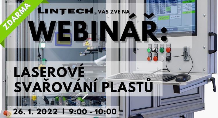 POZVÁNKA NA WEBINÁŘ: Laserové svařování plastů