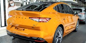 V hlavním výrobním závodě společnosti ŠKODA AUTO v Mladé Boleslavi byla zahájena sériová výroba modelu ŠKODA ENYAQ COUPÉ iV