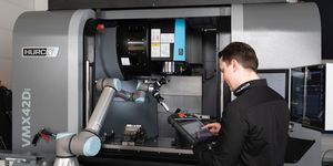 HURCO na veletrhu AMB 2022: partner v oblasti automatizace pro zakázkové výrobce