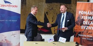 CzechTrade podepsal memorandum o vzájemné spolupráci s Veletrhy Brno