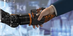Podání ruky robotovi: Nová bionická ruka pro kobota ReBeL
