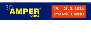 Jubilejní 30. ročník mezinárodního elektrotechnického veletrhu AMPER 2024 s podtitulem SMART AND CONNECTED WORLD je připraven