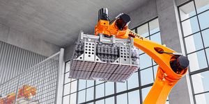 Flexibilní, výkonné, univerzální: paletizační roboty KUKA