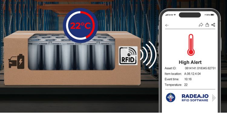 Automatizované řešení pro real-time monitoring teploty položek ve skladu