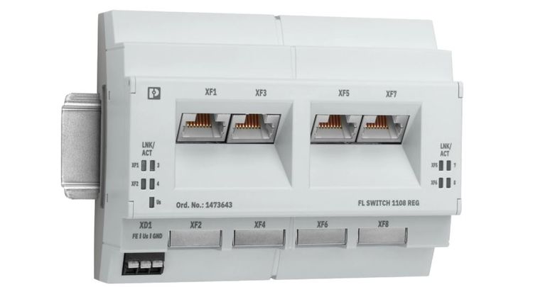 Společnost Phoenix Contact představuje nové neřízené přepínače REG pro automatizaci budov