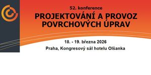 52. konference PROJEKTOVÁNÍ A PROVOZ POVRCHOVÝCH ÚPRAV