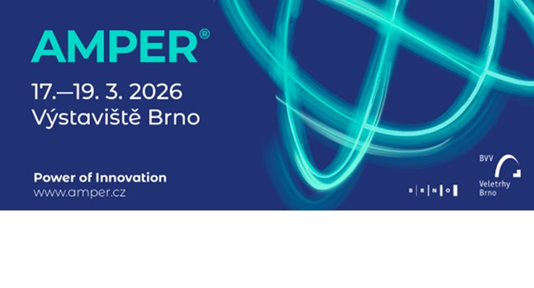 AMPER 2026: Technologie, inovace i silný program v jednom