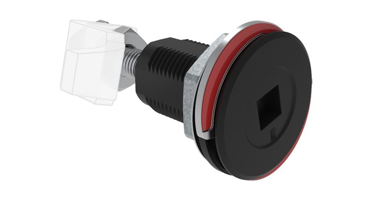 Společnost Southco představuje zinkovou kompresní západku E3 VISE ACTION® ze zinkové slitiny s červeným vizuálním indikátorem