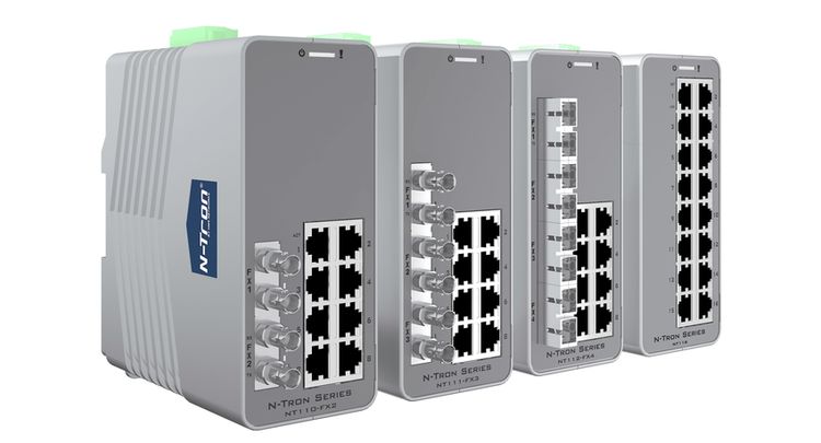 HMS Networks uvádí na trh nový průmyslový nemanažovaný switch N-Tron® pro práci v kritických provozech a náročných prostředích