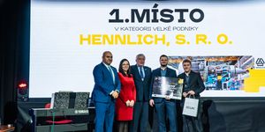 HENNLICH je díky manipulátoru pro letadla Inovační firmou Ústeckého kraje