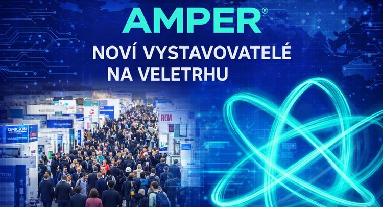 Premiérové účasti na AMPER 2026. Veletrh přivítá nové vystavovatele z Česka i zahraničí
