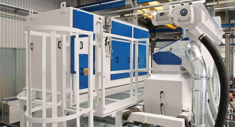 Automatizace nahrazuje ruční tryskání a výrazně zvyšuje efektivitu výroby