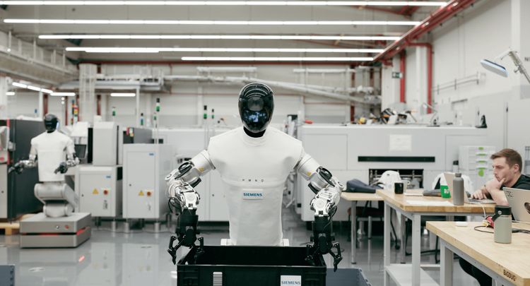 Siemens a Humanoid testují humanoidy s technologiemi NVIDIA v reálném průmyslovém provozu