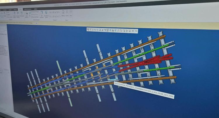 DT – Výhybkárna a strojírna digitalizuje 70 let historie výroby výhybek v Prostějově. Pomáhají jí s tím studenti středních a vysokých škol