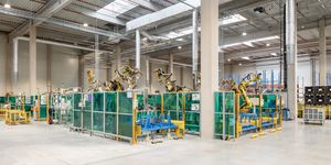 V P3 Ostrava Central vyrostla nová hala pro SUNGWOO HITECH