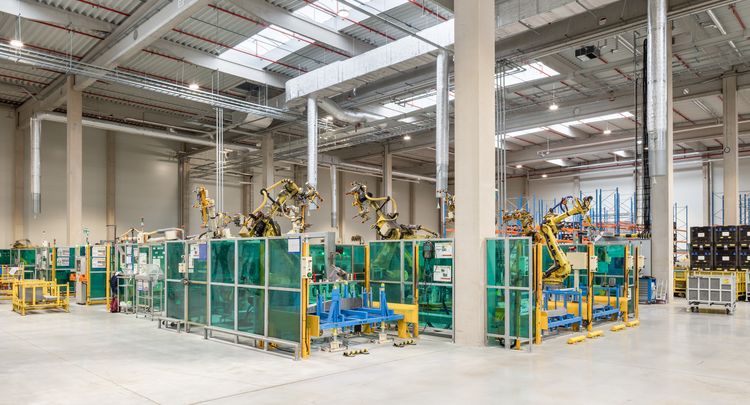 V P3 Ostrava Central vyrostla nová hala pro SUNGWOO HITECH